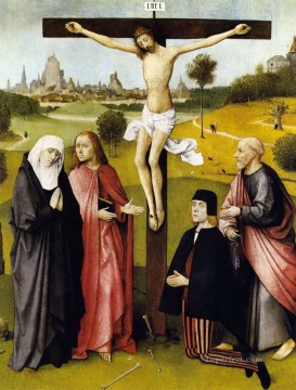 ドナーとの磔刑 1485年 ヒエロニムス・ボッシュ Oil Paintings